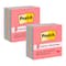Post-it® 3" x 3" Neon Pop-up Note Pads, 2 Packs of 5